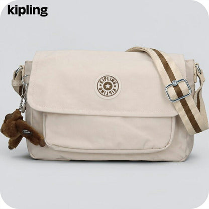キプリング ショルダーバッグ レディース ブランド Kipling ダルマ B ロゴ ワンポイント 無地 KI8123-9LO Soft Sand KI8123-9LO