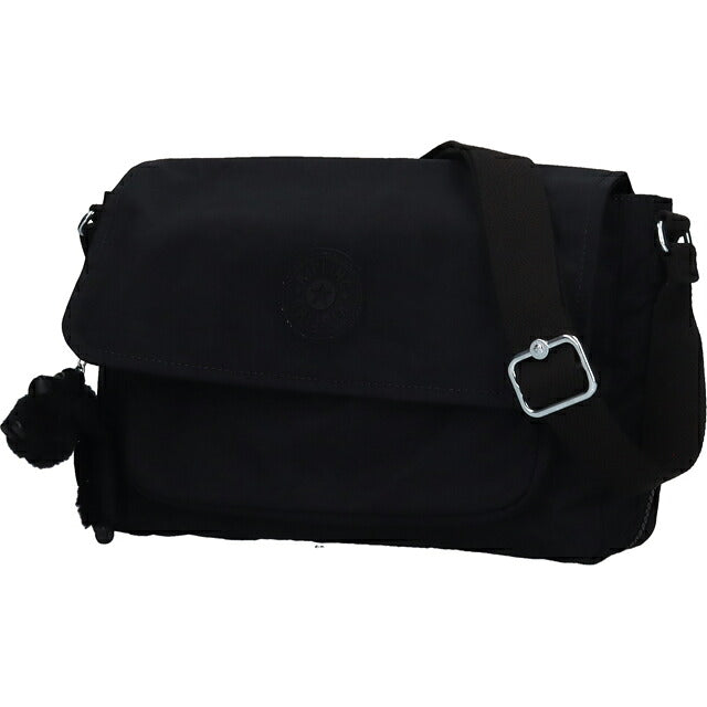 キプリング ショルダーバッグ レディース ブランド Kipling ダルマ B ロゴ ワンポイント 無地 KI8123-P39 Black Noir 黒 KI8123-P39