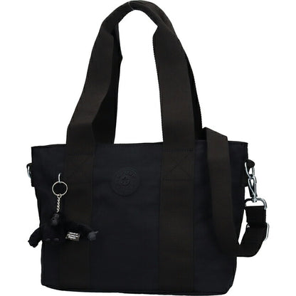 キプリング トートバッグ レディース ブランド Kipling ミンタ M UP ロゴ ワンポイント 無地 2WAY KI8642-P39 Black Noir 黒 KI8642-P39