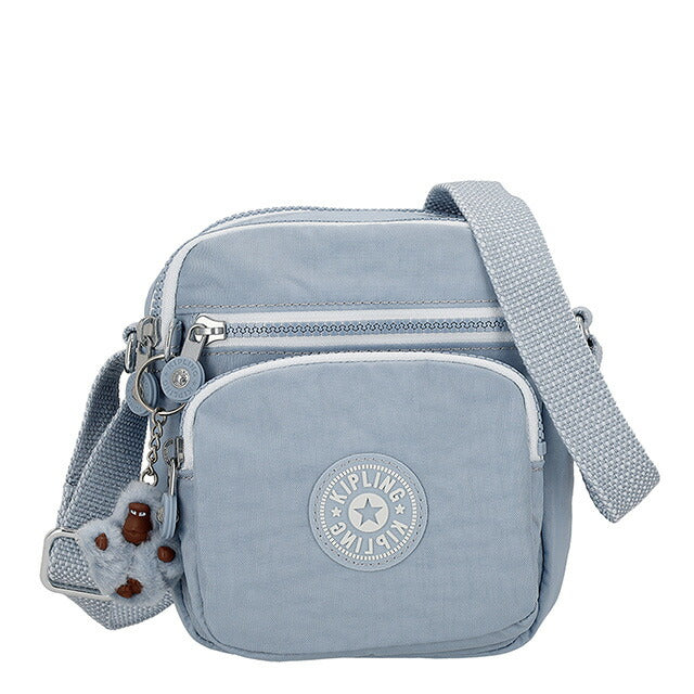 キプリング ショルダーバッグ レディース ブランド Kipling KI91611QR ROBINS EGG ライトブルー 斜めがけ 高級 おしゃれ プレゼント 女性 実用的 かわいい