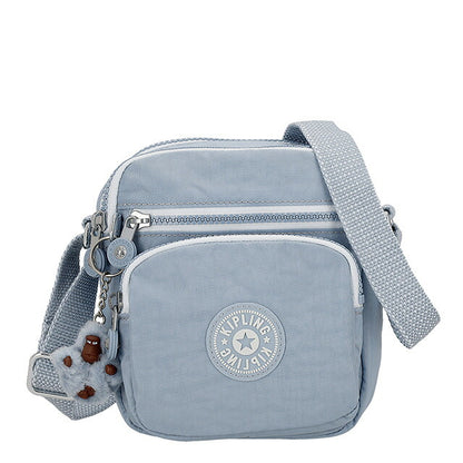 キプリング ショルダーバッグ レディース ブランド Kipling KI91611QR ROBINS EGG ライトブルー 斜めがけ 高級 おしゃれ プレゼント 女性 実用的 かわいい