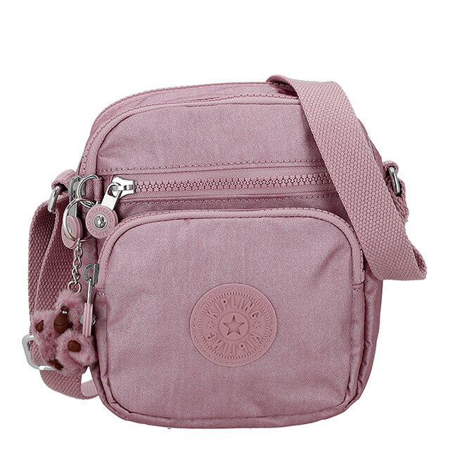 キプリング ショルダーバッグ レディース ブランド Kipling KI91639GL BERRY GLOW MET ピンク 斜めがけ 高級 おしゃれ プレゼント 女性 実用的 かわいい