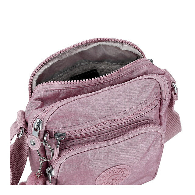 キプリング ショルダーバッグ レディース ブランド Kipling KI91639GL BERRY GLOW MET ピンク 斜めがけ 高級 おしゃれ プレゼント 女性 実用的 かわいい