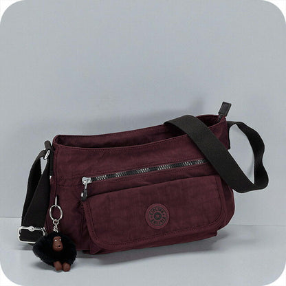 キプリング ショルダーバッグ レディース ブランド Kipling KI93901QG MULBERRY MOCHA ボルドー 斜めがけ 高級 おしゃれ プレゼント 女性 実用的 かわいい