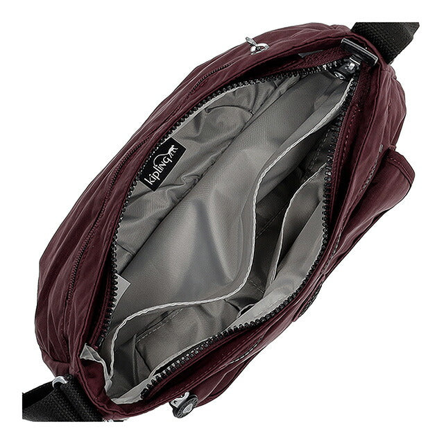 キプリング ショルダーバッグ レディース ブランド Kipling KI93901QG MULBERRY MOCHA ボルドー 斜めがけ 高級 おしゃれ プレゼント 女性 実用的 かわいい