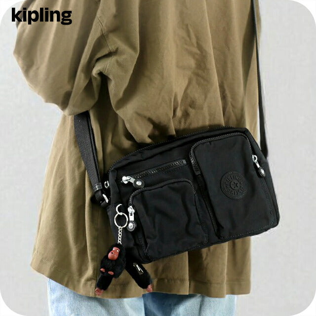 キプリング ショルダーバッグ レディース ブランド Kipling KIA9Z80DH BLACK TONAL ブラック 斜めがけ 高級 おしゃれ プレゼント 女性 実用的 かわいい