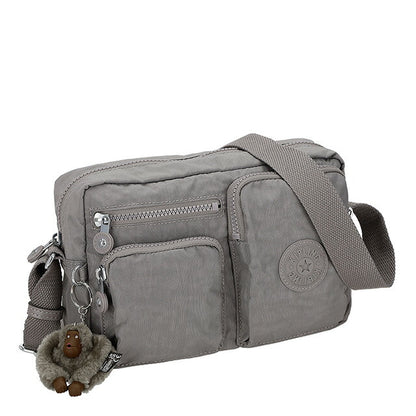 キプリング ショルダーバッグ レディース ブランド Kipling KIA9Z80MO CLOUDY GREY グレー 斜めがけ 高級 おしゃれ プレゼント 女性 実用的 かわいい