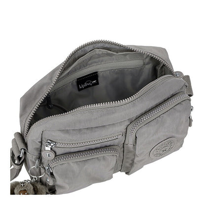 キプリング ショルダーバッグ レディース ブランド Kipling KIA9Z80MO CLOUDY GREY グレー 斜めがけ 高級 おしゃれ プレゼント 女性 実用的 かわいい