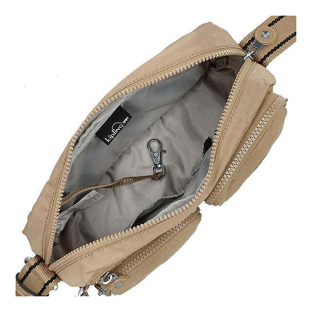 Kipling 单肩包女士品牌 Kipling CHINA KIA9Z80NW EARLY TAN P 棕色斜挎包奢华时尚礼物女士实用可爱
