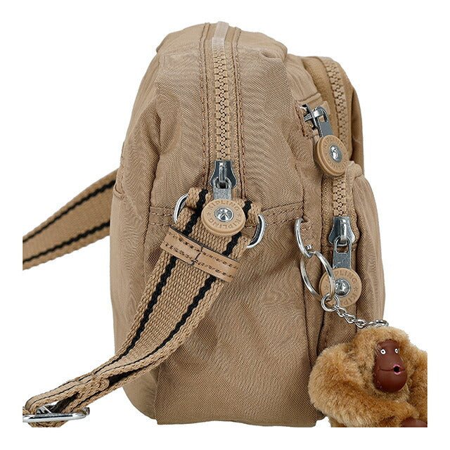 Kipling 单肩包女士品牌 Kipling CHINA KIA9Z80NW EARLY TAN P 棕色斜挎包奢华时尚礼物女士实用可爱