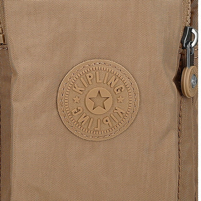 Kipling 单肩包女士品牌 Kipling CHINA KIA9Z80NW EARLY TAN P 棕色斜挎包奢华时尚礼物女士实用可爱