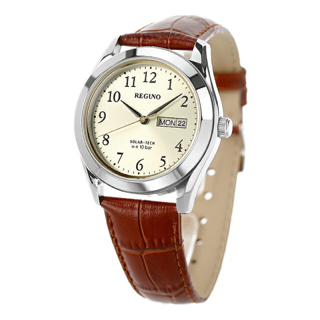 Citizen Regno Standard Ring Eco Drive Solar Watch Brand KM1-211-30 CITIZEN Gold Brown Men&
