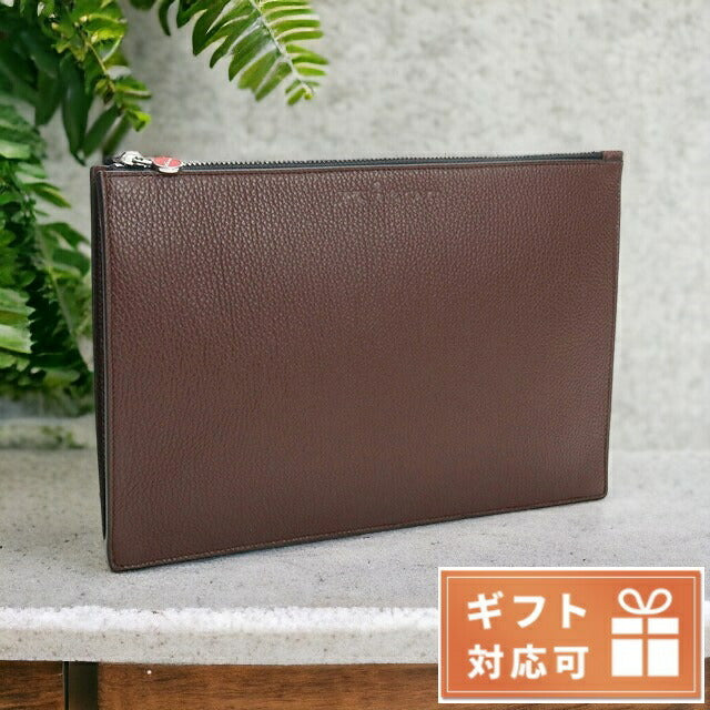 キートン クラッチバッグ メンズ LEATHER レザー UBN001 TESTA DI MORO ブラウン系 バッグ KTNUBN001031