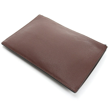 キートン クラッチバッグ メンズ LEATHER レザー UBN001 TESTA DI MORO ブラウン系 バッグ KTNUBN001031