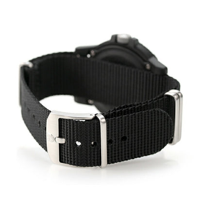 ルミノックス 0320シリーズ レザーバック シータートル ジャイアント 44mm 0333 LUMINOX メンズ 腕時計 ブラック 時計 l0333