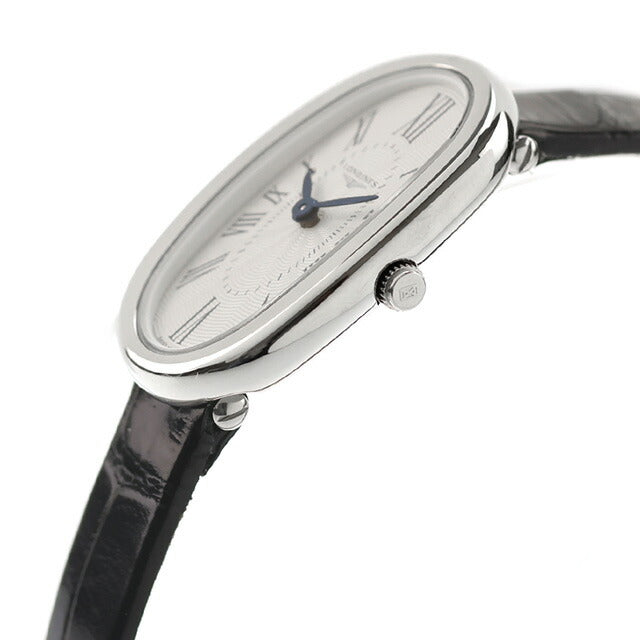 ロンジン サンフォネット クォーツ 電池式 腕時計 ブランド レディース LONGINES L2.305.4.71.0 アナログ シルバー ブラック 黒 スイス製 L2-305-4-71-0