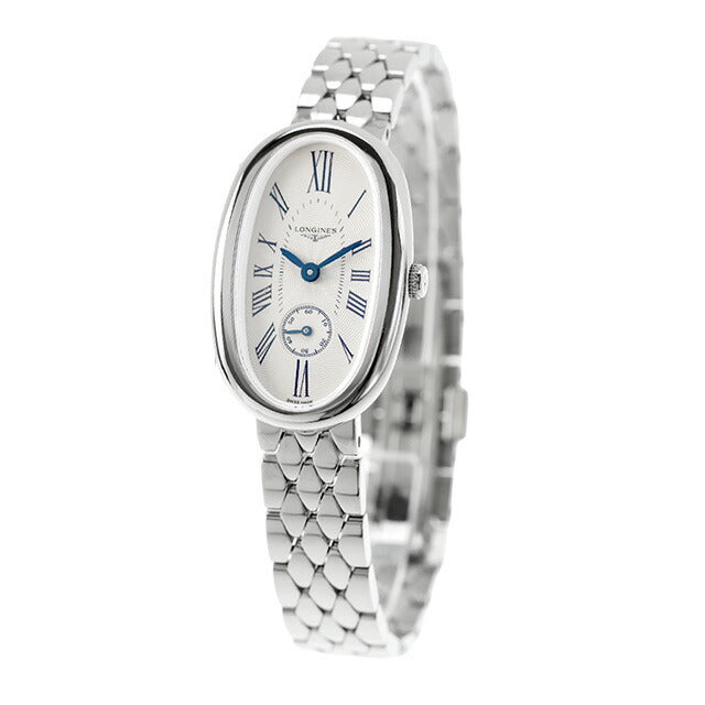 ロンジン サンフォネット クォーツ 電池式 腕時計 ブランド レディース LONGINES L2.306.4.71.6 アナログ シルバー スイス製 L2-306-4-71-6