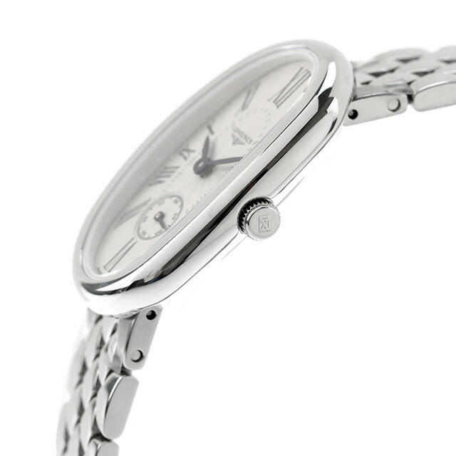 ロンジン サンフォネット クォーツ 電池式 腕時計 ブランド レディース LONGINES L2.306.4.71.6 アナログ シルバー スイス製 L2-306-4-71-6