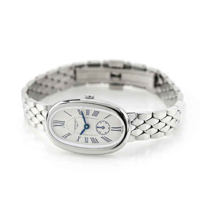 ロンジン サンフォネット クォーツ 電池式 腕時計 ブランド レディース LONGINES L2.306.4.71.6 アナログ シルバー スイス製 L2-306-4-71-6