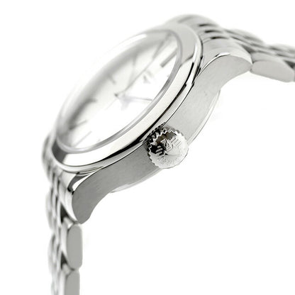 ロンジン レコード 自動巻き 腕時計 ブランド レディース LONGINES L2.320.4.72.6 アナログ シルバー スイス製 L2-320-4-72-6