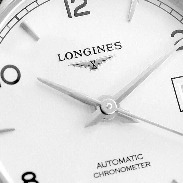 ロンジン レコード 自動巻き 腕時計 ブランド レディース LONGINES L2.320.4.76.6 アナログ シルバー スイス製 L2-320-4-76-6