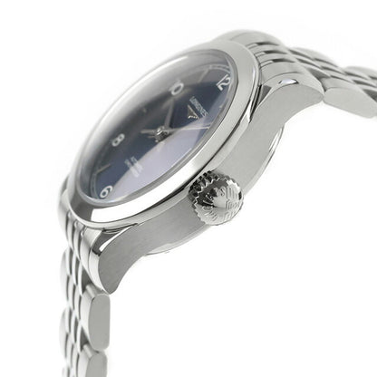 ロンジン レコード 自動巻き 腕時計 ブランド レディース LONGINES L2.320.4.96.6 アナログ ブルー スイス製 L2-320-4-96-6