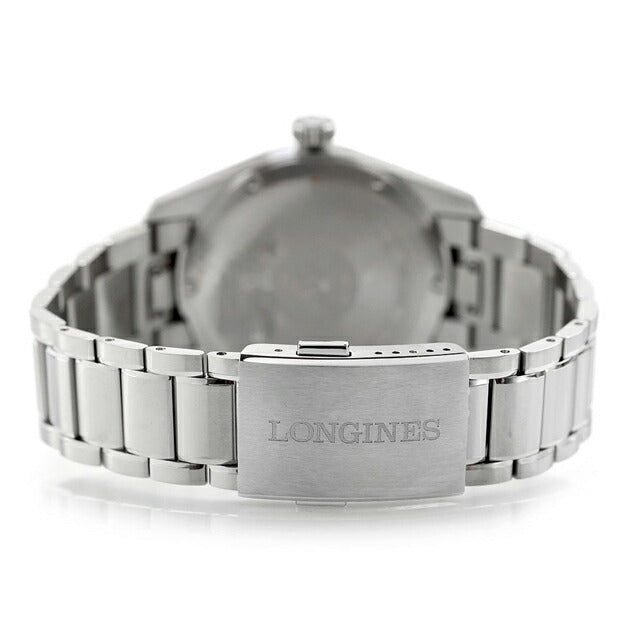 ロンジン スピリット 自動巻き 腕時計 ブランド メンズ 替えベルト LONGINES L3.810.4.53.9 アナログ ブラック 黒 スイス製 L3-810-4-53-9