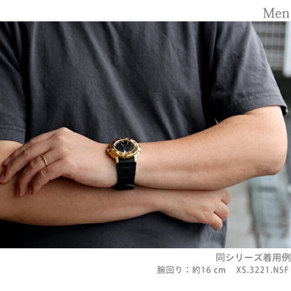 ルミノックス ファンデーションシリーズ クォーツ 電池式 腕時計 ブランド メンズ LUMINOX XS.3221.NSF アナログ ブラック 黒 スイス製 l3221-NSF