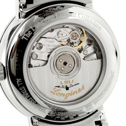 ロンジン エレガント 自動巻き 腕時計 ブランド レディース LONGINES L4.310.4.92.6 アナログ ブルー スイス製 L4-310-4-92-6