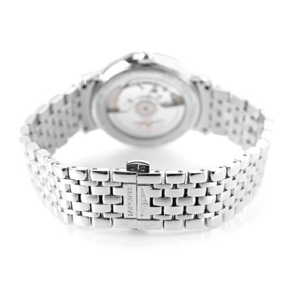 ロンジン エレガント 自動巻き 腕時計 ブランド メンズ LONGINES L4.810.4.11.6 アナログ ホワイト 白 スイス製 L4-810-4-11-6