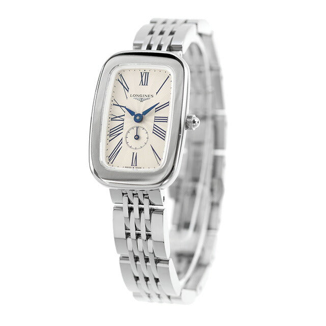 ロンジン イクエストリアン クォーツ 電池式 腕時計 ブランド レディース LONGINES L6.141.4.71.6 アナログ シルバー スイス製 L6-141-4-71-6