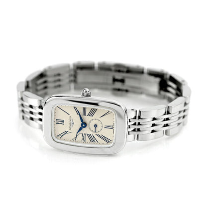 ロンジン イクエストリアン クォーツ 電池式 腕時計 ブランド レディース LONGINES L6.141.4.71.6 アナログ シルバー スイス製 L6-141-4-71-6