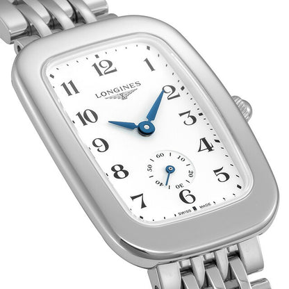 ロンジン イクエストリアン クォーツ 電池式 腕時計 ブランド レディース LONGINES L6.142.4.13.6 アナログ ホワイト 白 スイス製 L6-142-4-13-6