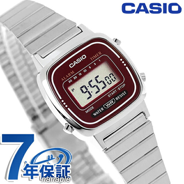 カシオ チープカシオ CASIO クォーツ 電池式 LA670WA-4 ビンテージ 海外モデル レディース チプカシ 腕時計 ブランド カシオ casio LA670WA-4DF