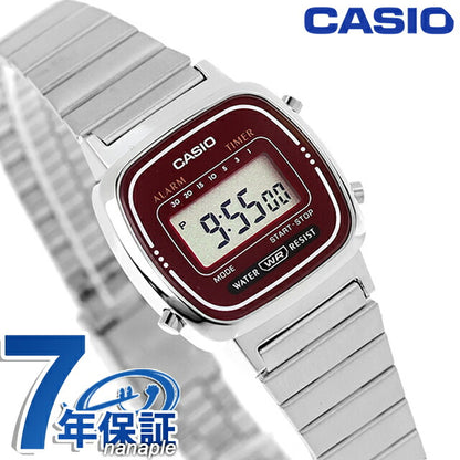 カシオ チープカシオ CASIO クォーツ 電池式 LA670WA-4 ビンテージ 海外モデル レディース チプカシ 腕時計 ブランド カシオ casio LA670WA-4DF