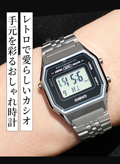 カシオ チープカシオ CASIO ヴィンテージ クォーツ 電池式 LA680W ユニセックス チプカシ メンズ レディース 腕時計 ブランド カシオ casio デジタル ブラック グレー 黒 選べるモデル おしゃれ 防水 かわいい プレゼント 実用的