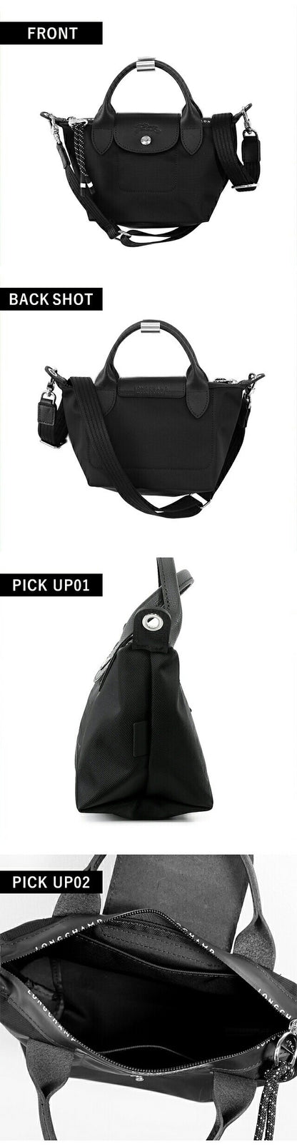 ロンシャン ショルダーバッグ レディース ブランド LONGCHAMP プリアージュ エナジー XS トップハンドル ハンドバッグ 2WAY 選べるモデル LC-1500-HSR