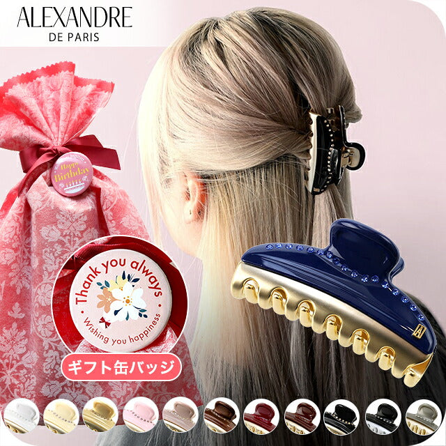 Alexandre de Paris发夹女士品牌ALEXANDRE DE PARIS VENDOME M夹施华洛世奇 ICCM-15571-03 可选择型号 MD-ICCM-15571-03