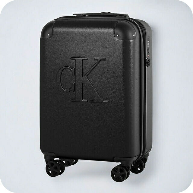 カルバンクライン スーツケース メンズ レディース ブランド Calvin Klein LH118LN3 BLK S ブラック LH118LN3-BLK-S