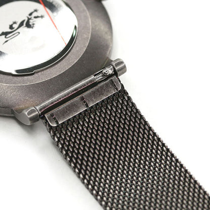 エルラーセン オキシダイジング ニコライ 41mm メンズ 腕LL143OHOM デンマーク製 ハニー グレー 腕時計 ブランド LL143OHOM