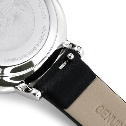 エルラーセン 時計 キャロライン 30mm レディース 腕時計 ブランド LL146SDBLL ブルー ブラック LL146SDBLL