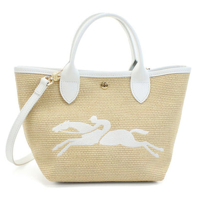 ロンシャン トートバッグ レディース ブランド LONGCHAMP 10144 ベージュ系 ホワイト系 バッグ LON10144021