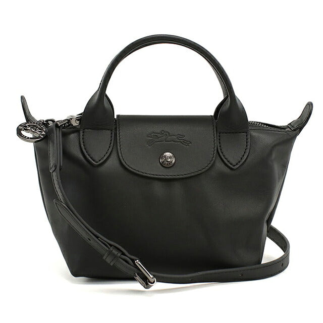 ロンシャン ハンドバッグ レディース ブランド Longchamp 2WAY レザー 1500 ブラック LON1500101