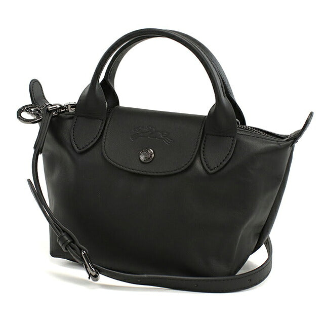 ロンシャン ハンドバッグ レディース ブランド Longchamp 2WAY レザー 1500 ブラック LON1500101