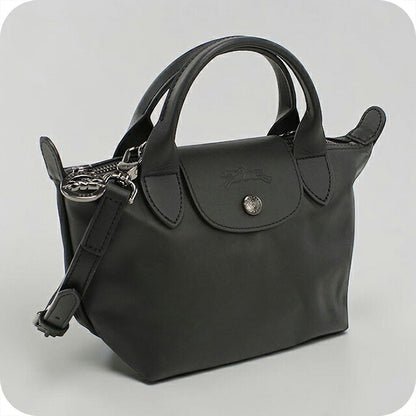 ロンシャン ハンドバッグ レディース ブランド Longchamp 2WAY レザー 1500 ブラック LON1500101