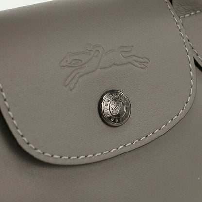 ロンシャン ハンドバッグ レディース ブランド Longchamp 2WAY レザー 1500 グレー LON1500121