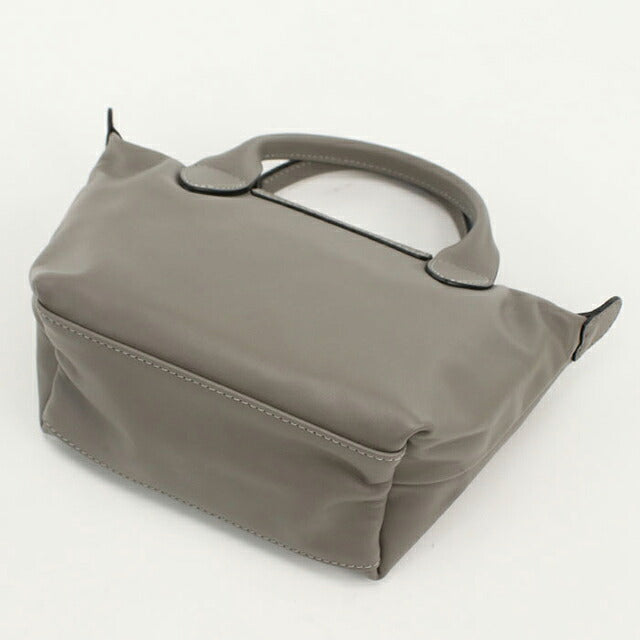ロンシャン ハンドバッグ レディース ブランド Longchamp 2WAY レザー 1500 グレー LON1500121