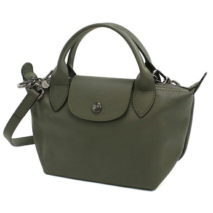 ロンシャン ハンドバッグ レディース ブランド Longchamp 2WAY レザー 1500 カーキ LON1500171