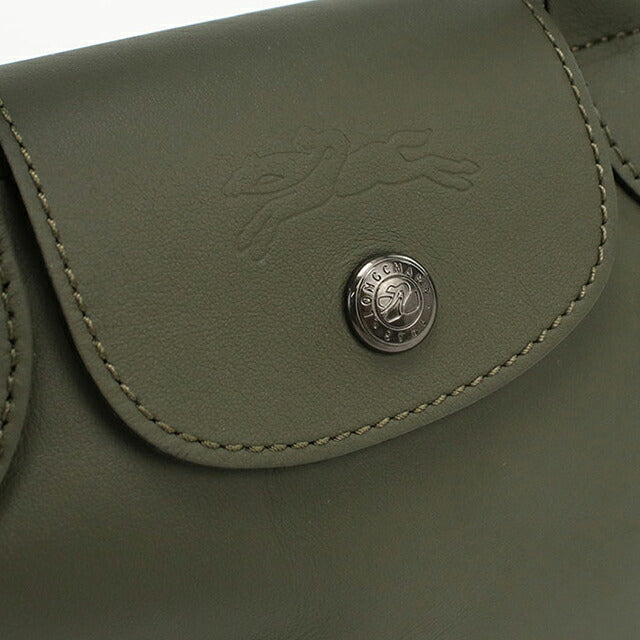 ロンシャン ハンドバッグ レディース ブランド Longchamp 2WAY レザー 1500 カーキ LON1500171