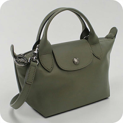 ロンシャン ハンドバッグ レディース ブランド Longchamp 2WAY レザー 1500 カーキ LON1500171
